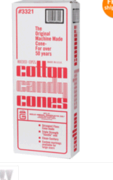 Cotton Candy Cones /Case Cotton Candy Cones /Case