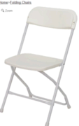 White Wedding Folding Chair White Wedding Folding Chair