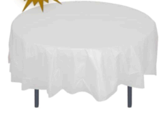 Round White Table Linen Round White Table Linen